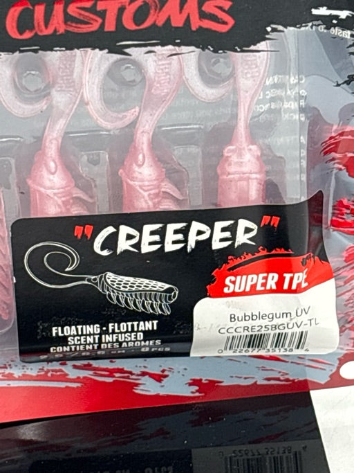 Rapala  Crush City Creeper 2.5 Bubblegum UV CCCRE25BGUV-TL