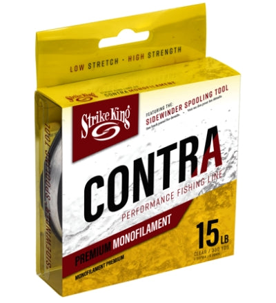 Strike King  Contra Monofilament 330 yd/15lb  LPM330-15C