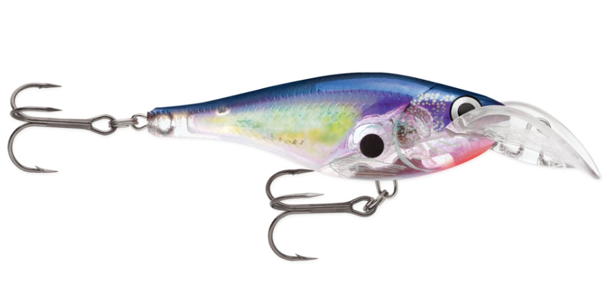 Rapala  Scatter Glass Shad 07 Glass Purple Shad SCRGS07GPS