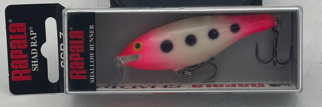 Rapala  Shallow Shad Rap 07 Glow Pink Squirrel  SSR07GPSQ