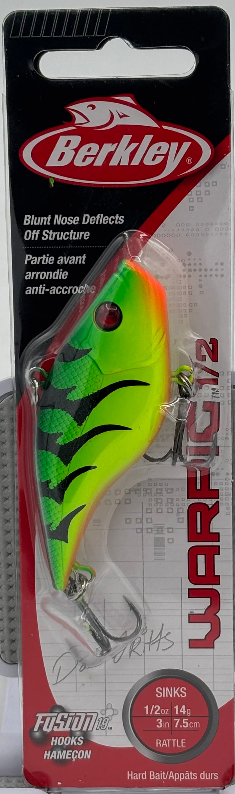 Berkley  Warpig 1\/2 oz Firetiger  120-7091