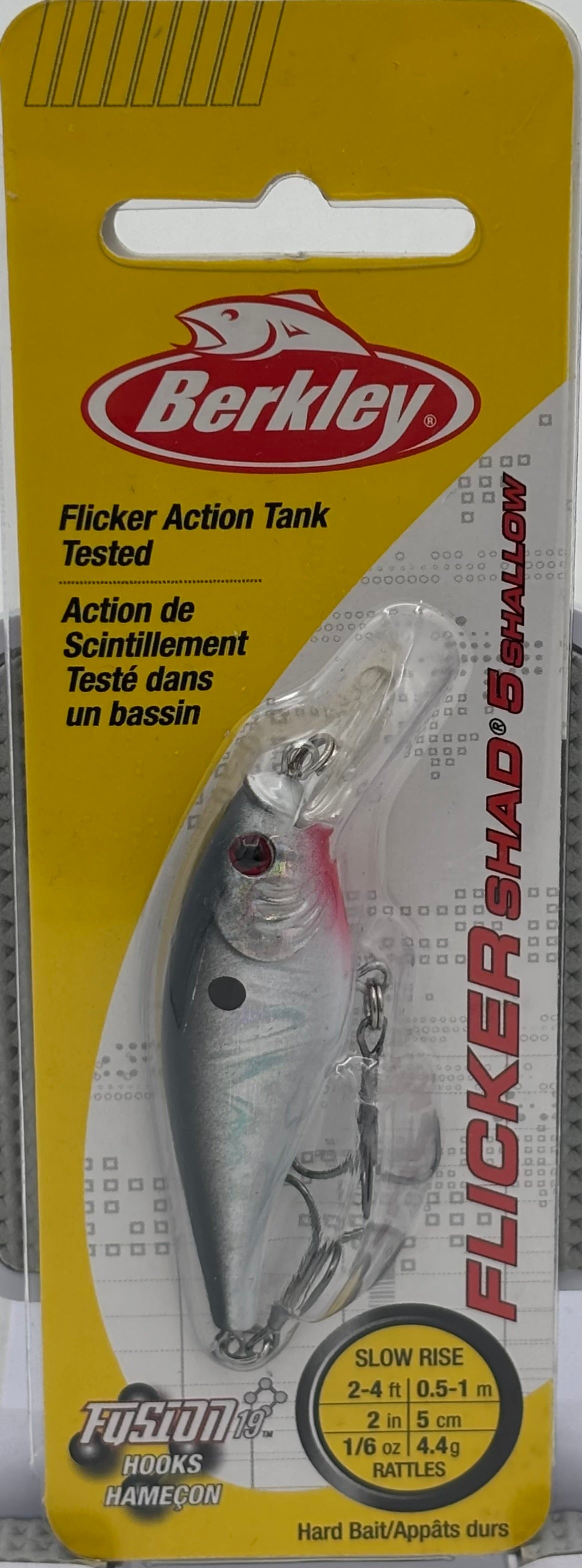 Berkley  Flicker Shad 5 Shallow Slick Mouse 1\/6 oz  120-9084