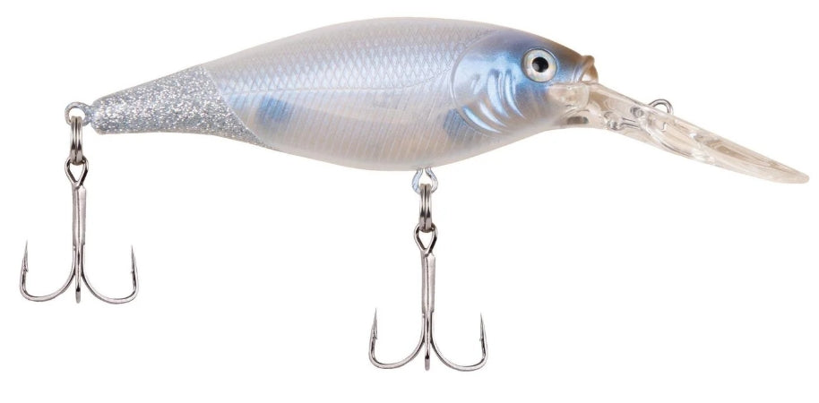 Berkley  Flicker Shad 9 Firetail Ghost Glitter 1\/2 oz 120-8159