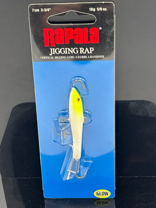 Rapala  Jigging Rap 7 Glow  W7GL